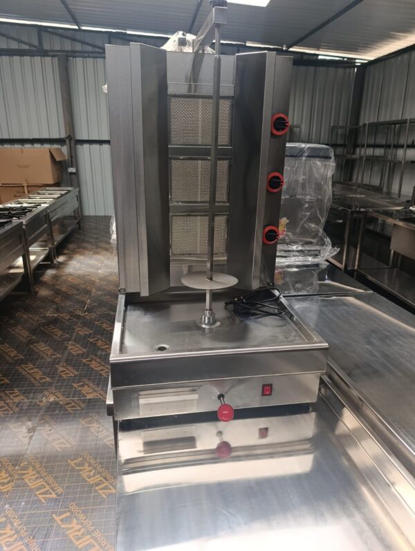 3 Burner Commercial Gas Shawarma Machine | Expert Commercial Kitchen